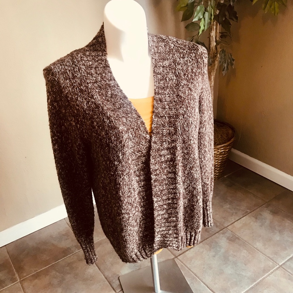 St. John’s Bay beautiful Brown Cardigan